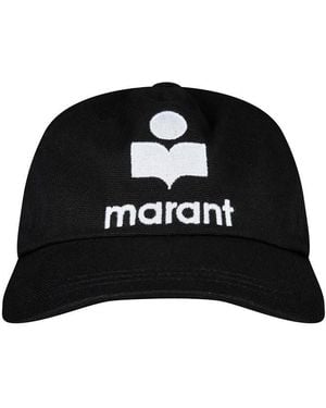 Isabel Marant Tyrony Logo Cap - Black