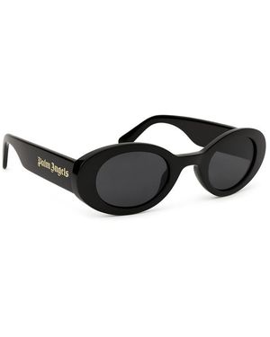 Palm Angels Accessories Gilroy Rectangle Sunglasses - Black