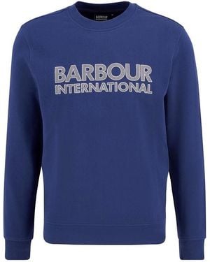 Barbour Essential Sweatshirt - Blue