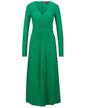 HUGO Keglissy-1 Dress - Green