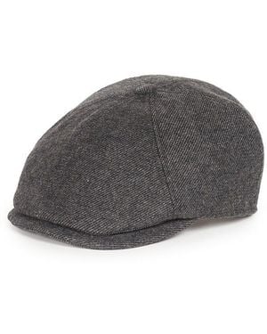 Barbour Claymore Wool Mix Baker Boy Cap - Grey