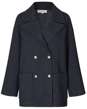 Lolly's Laundry Esther Pea Coat - Blue