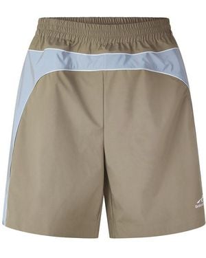 Balenciaga Bal Sft Trk Short Sn64 - Natural