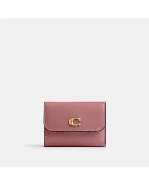 COACH Essential Card Holder Wallet - Pink