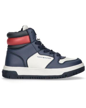 Tommy Hilfiger Tommy High Top Snkr - Blue