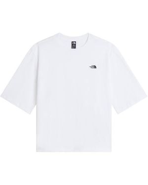The North Face Tnf Essential Simple Dome Boxy Relaxed T-Shirt - White