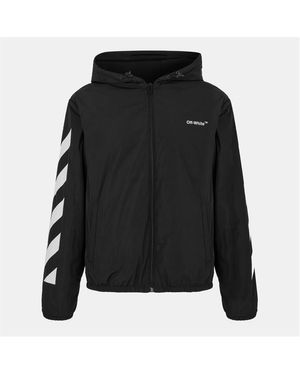 Off-White c/o Virgil Abloh Off Diag Puffer Jkt - Black