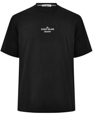 Stone Island Stone Archivio Tee Sn64 - Black