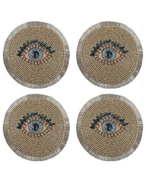 Joanna Buchanan Set Of 4 Coasters - Natural