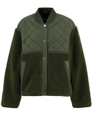 Barbour B.Li Wetheby Flc Jkt Ld61 - Green