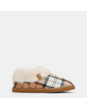 Barbour Eloise Slipper Boots - Natural