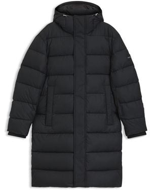 BOSS Cenuto Water Repellent Long Puffer Jacket - Black