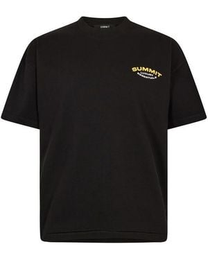 Summit Lux Essentials Oversized Fit T-Shirt - Black