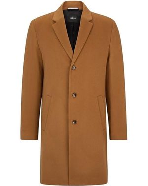 BOSS H Hyde C Trench Coat - Natural