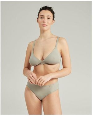 Nudea Easy Does It Bralette Second Skin Stretch - Green