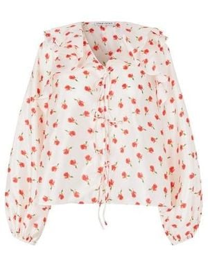 Stine Goya Ruffle Long Sleeve Blouse - Pink