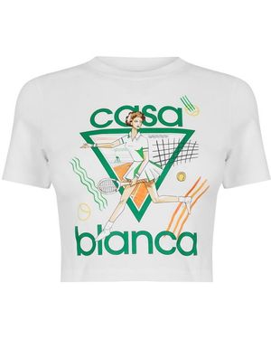 CASABLANCA Casa Tenns Grl Bby T - Green