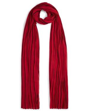 Tommy Hilfiger Chain Silk Scarf - Red