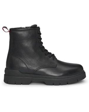 BOSS Ryan Halb Pllt Sliders - Black