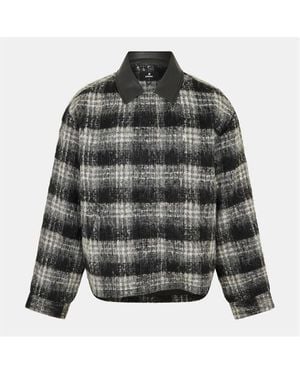Represent Two-Way Zip Overshirt - Grey