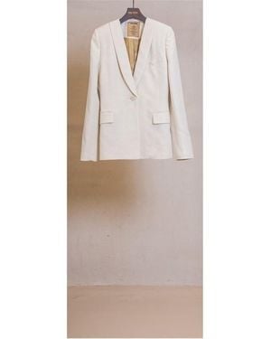 Uma Wang Kiran Jacket Blazer - Natural