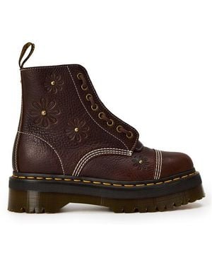 Dr. Martens Sinclair Platform Boots - Brown