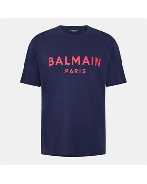 Balmain T-Shirt - Blue