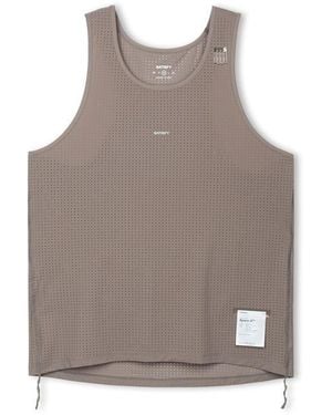 Satisfy Space-O Running Vest - Brown