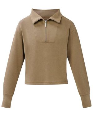 Sweaty Betty 1/4 Zip Fleece - Green