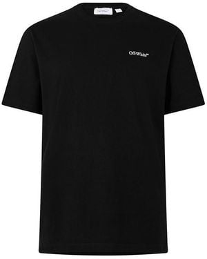 Off-White c/o Virgil Abloh Off Marble Arrow Tee Sn72 - Black