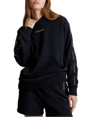 Calvin Klein Sport Logo Hoodie - Black