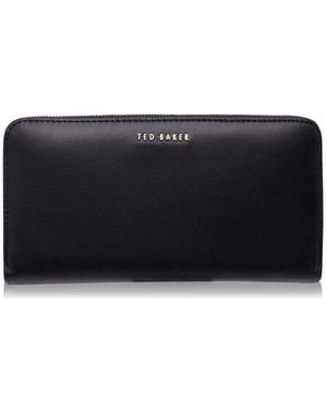 Ted Baker Garcey Core Zip Around Purse - Black