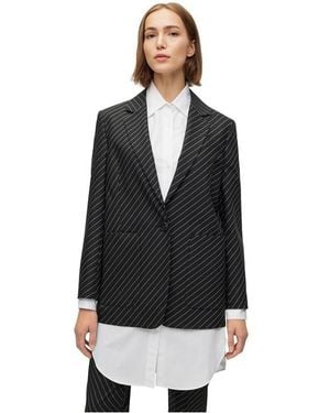 BOSS Jakua Structured Tailored Formal Jacket - Black