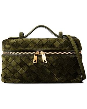 Bottega Veneta Bottega Suede Bang Bang Bag - Green
