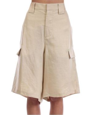 Off-White c/o Virgil Abloh Cargo Shorts - Natural