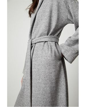 Velvet By Graham & Spencer Velvet Cardigan - Grey