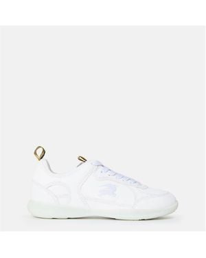 Burberry Matrix Low-Top Trainers - White