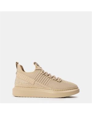 Steve Madden Glorya Low-Top Trainers - Natural