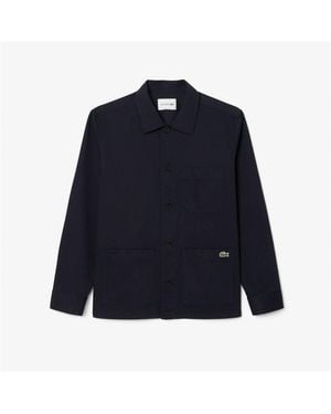 Lacoste Classic Collar Overshirt - Grey