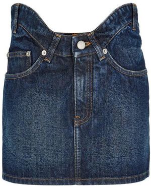 Jean Paul Gaultier Mini Skirt - Blue