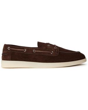 Prada Boat Shoes - Brown