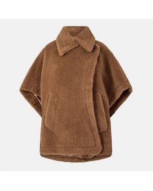 Max Mara Max Tebe Cape Ld54 - Brown