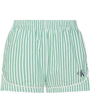 Calvin Klein Pyjama Shorts - Green