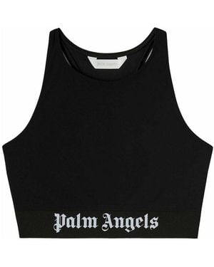 Palm Angels Double Knee Pant - Black