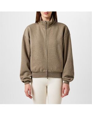 Fear Of God Zip Up Jacket - Brown