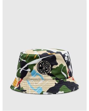 Pretty Green Pg Convergence Bucket Hats - Green