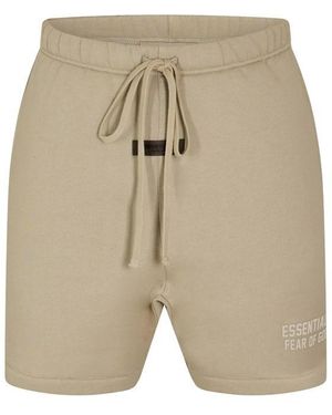 Fear Of God Fleece Jogger Shorts - Natural