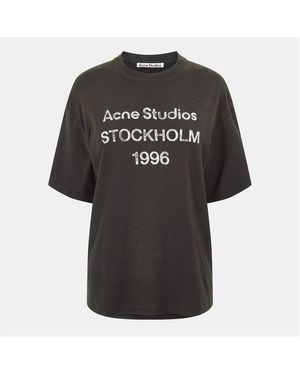 Acne Studios Acne T-Shirts - Black