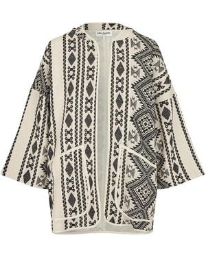 Lolly's Laundry Lulu 3/4 Quilted Jacket - Black