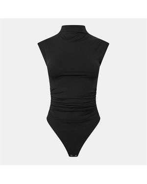 GOOD AMERICAN Scuba Bodysuit - Black